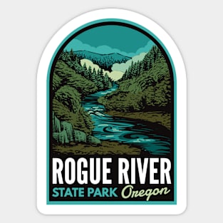 Rogue River State Park OR Sticker